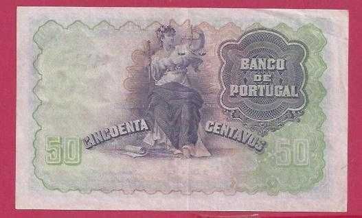 NOTA   Republica  50  Centavos  1920