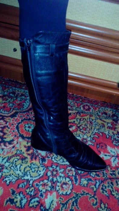 Сапоги кожа отличные
