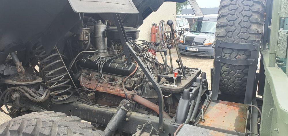 Gaz 66 wiertnica