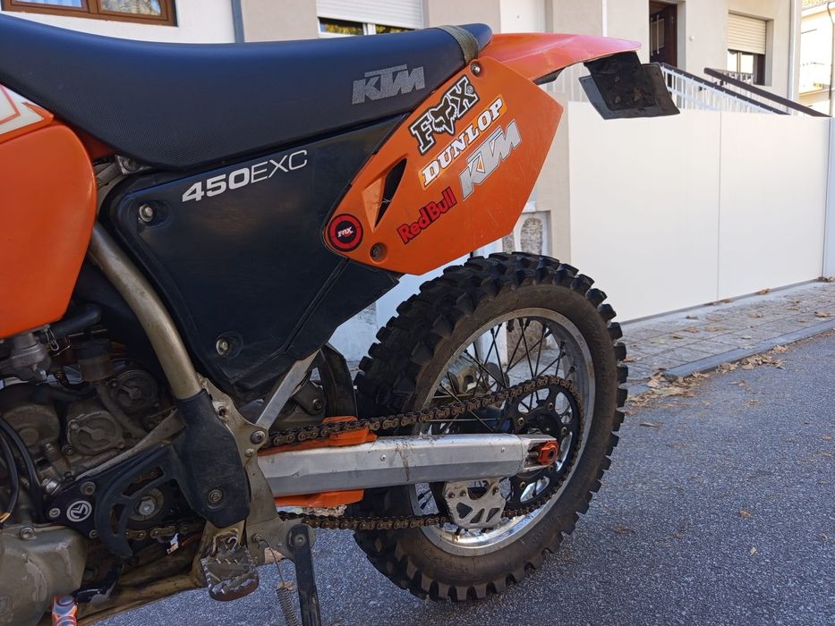 Ktm 450 exc matriculada