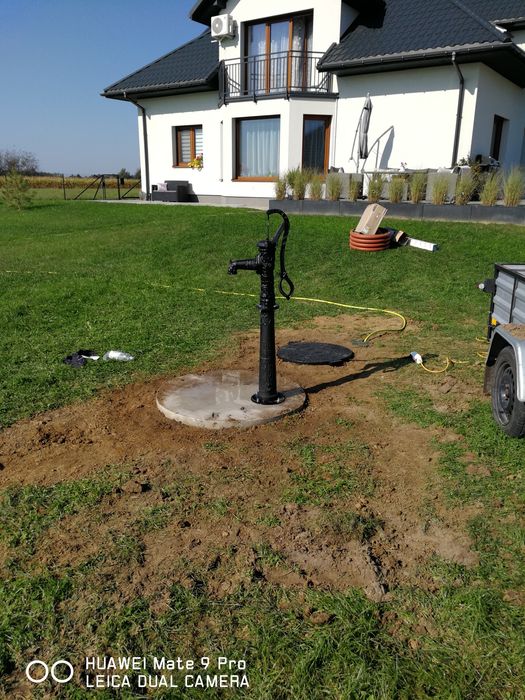 Wiercenie studni glebinowych, odwierty,studnia glebinowa
