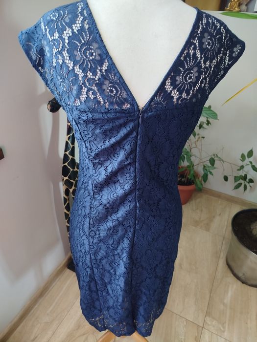 Boho sukienka koronkowa Bruno banani 38