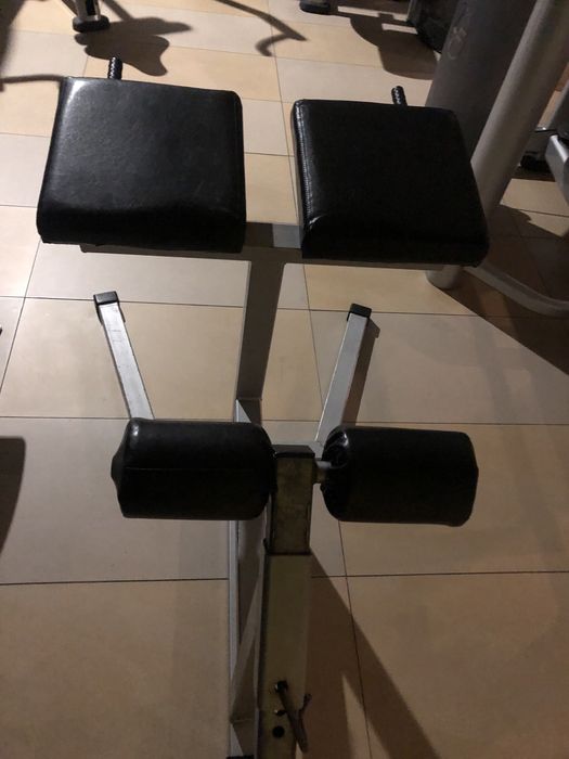 Ławka rzymska do treningu grzbietu!