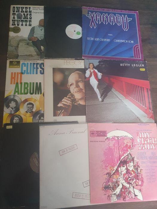 Zestaw 40 płyt vinylowych,  płyty vinyle
