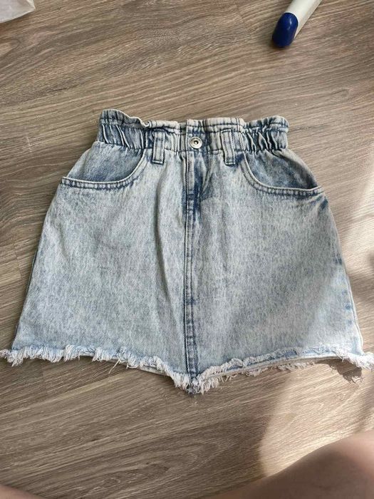 Джинсова спідниця 122