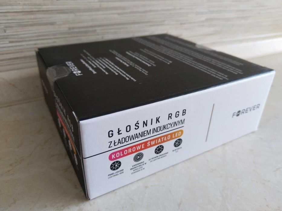 NAJTANIEJ Głośnik z Funkcją Ładowania Indukcyjnego Ładowarka Wysyłka