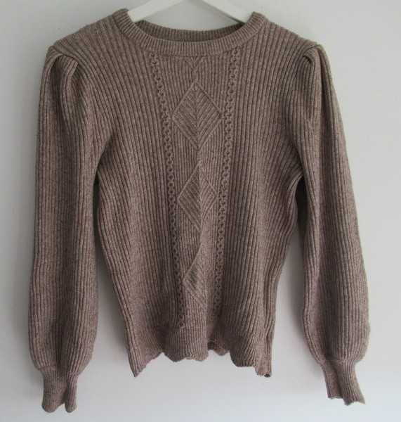 Only sweter w warkocze rozm. M