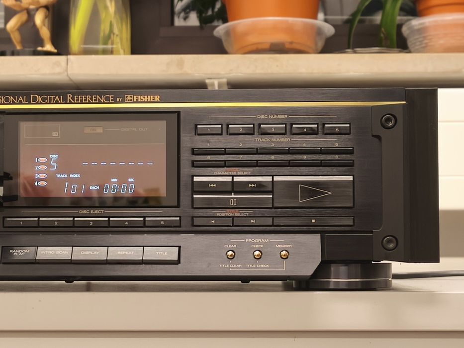 Hi-End CD програвач Fisher DAC-Z1 ! Вага 9,5 кг ! ЦАП 2 х PCM58 ! Ідеальний стан !