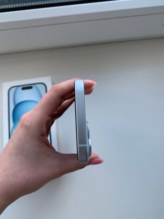 Iphone 15 Blue 128 Gb, стан нового. Оригінал.