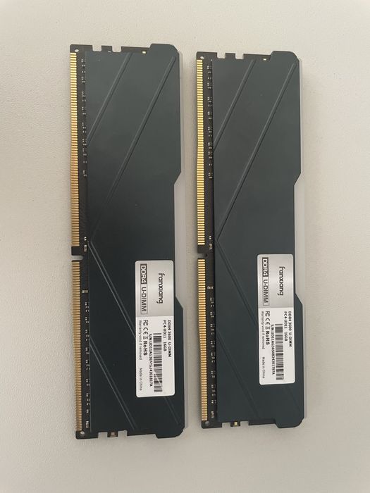 32gb (2x16gb) 3600mhz DDR4 Fanxiang