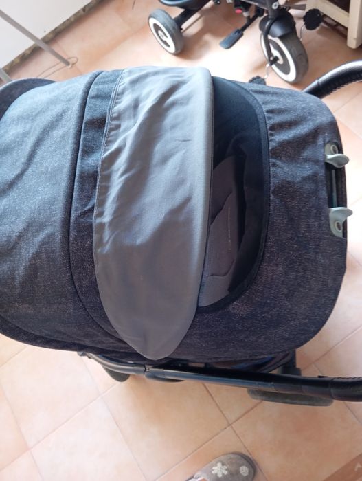 Conjunto carrinho de passeio e babycoque