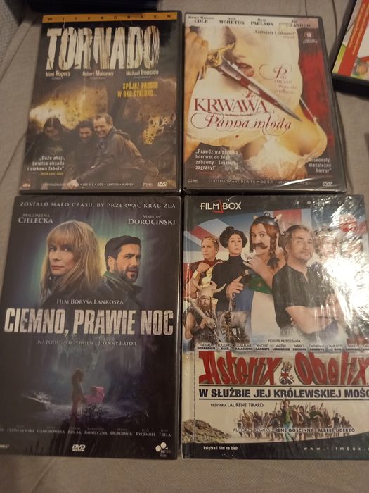 Filmy na płytach DVD