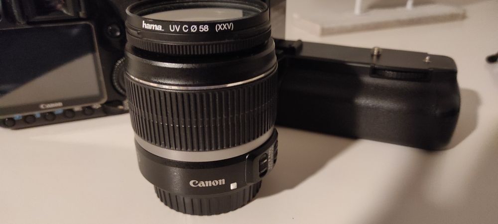 Canon 40D Corpo + CF card 4GB Extreme III + Canon 1855 IS lente kit