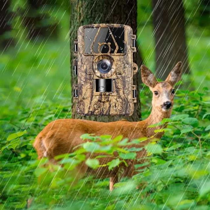8K 60MP Fotopułapka kamera myśliwska wodoodporna podświetlenie nocne