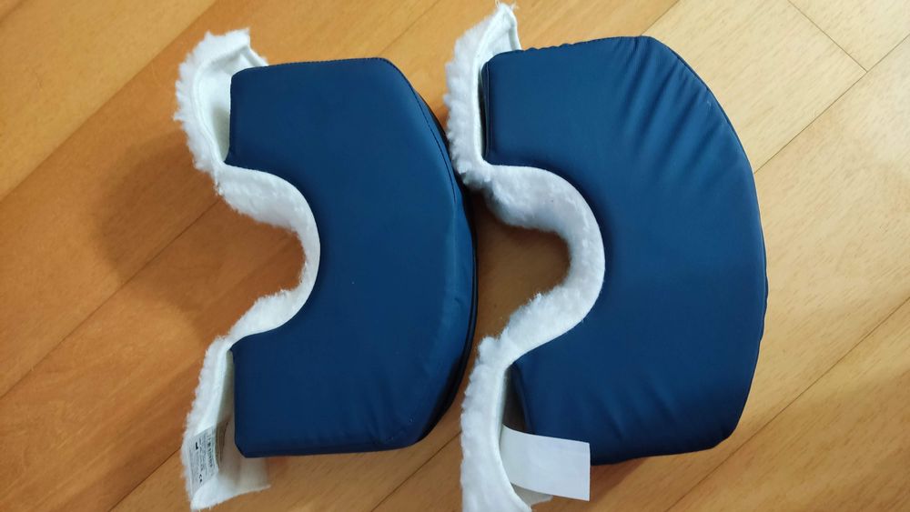 Par de Protetores de Calcanhar/Cotovelo Antiescaras (Como Novos)