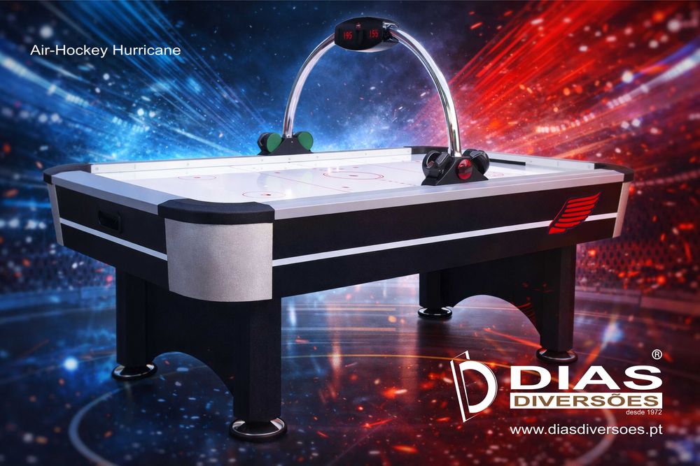 Mesa Ar (Air Hockey) Linha Profissional - Novas
