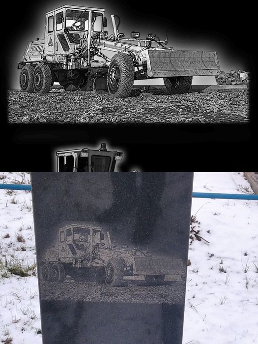 Оформлення задніх сторін гранітних памятників