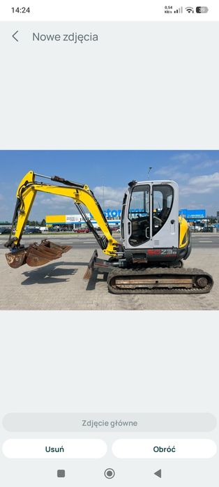 Części do koparki wacker neuson 50z3 2 yanmar 4tnv88