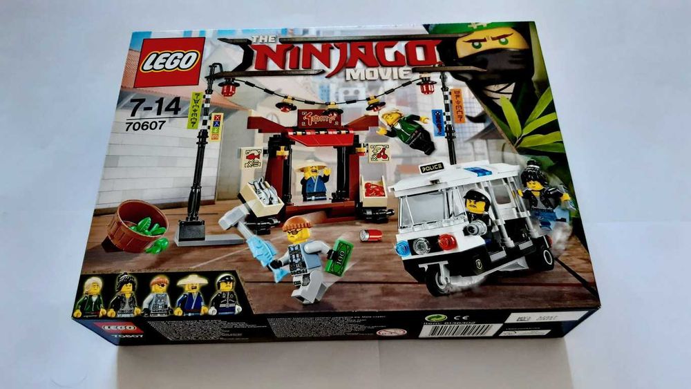 Lego NINJAGO Movie 70607 Ninjago City Chase selado