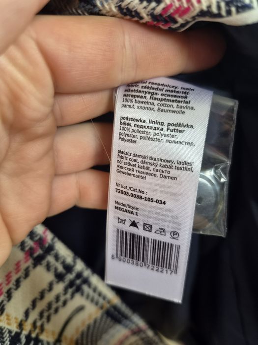 Płaszcz damski Tatuum XS