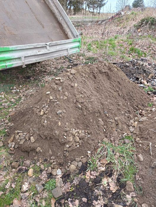 Piasek żwir beton wywrotka transport