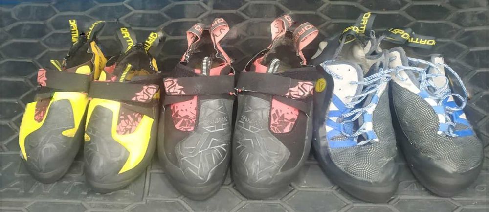 Майстерня скелелазного взуття