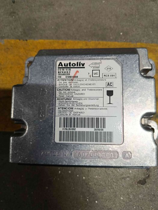 Kit de airbags RENAULT Laguna III (BT0/1)