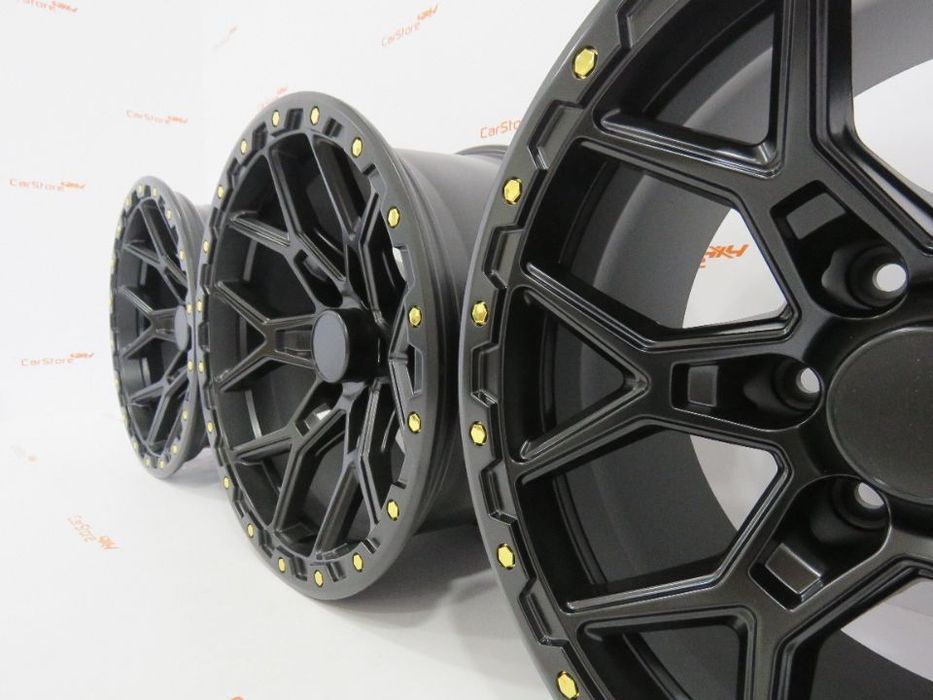 Jantes Aluminio 4x4 17 x 9 et-12 6x139.7 Look Beadlock