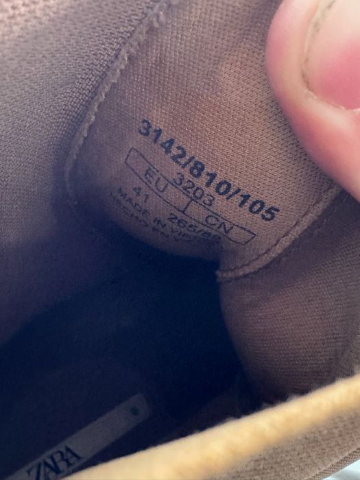 Зимові ботінки Zara 41 розмір Е12531