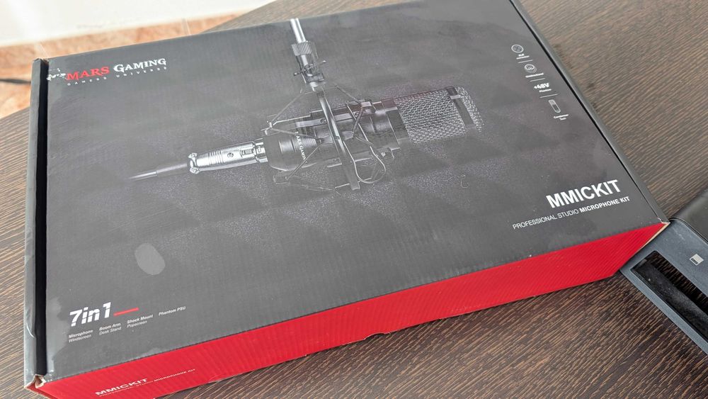 [NOVO] Microfone MarsGaming KIT 7 em 1
