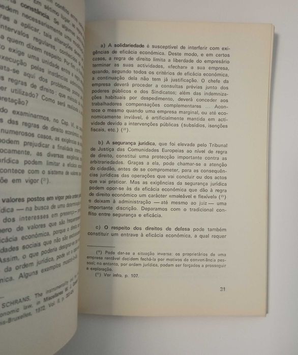 O Direito Económico, de Alex Jacquemin e Guy Schrans