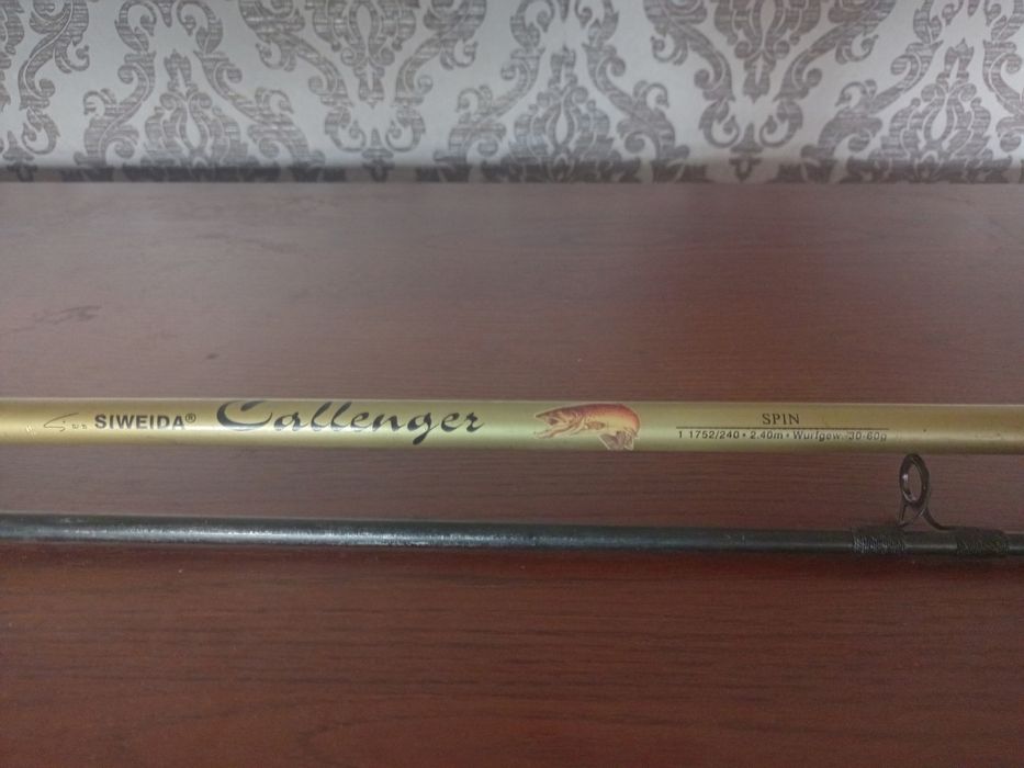 Спиннинг: Siweida Challenger SPIN2,4m, Balzer Magna Pro 2,7m