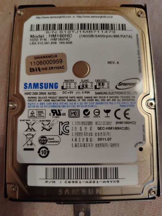 Laptop Fujitsu Siemens na części