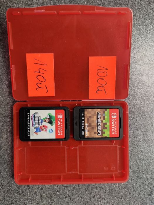 W2// Nintendo Switch/ Gry Mario+ Minecraft/ Szczecin