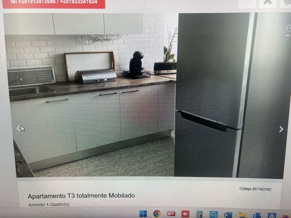 Arrendo 2 Quartos completamente mobilados.
