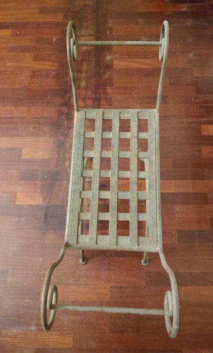 Banqueta ferro forjado