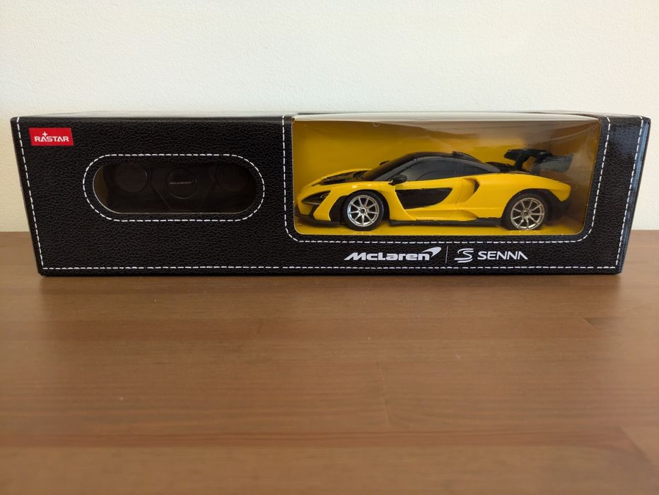 NOVO e SELADO - McLaren Senna 1:24 R/C Amarelo RaStar