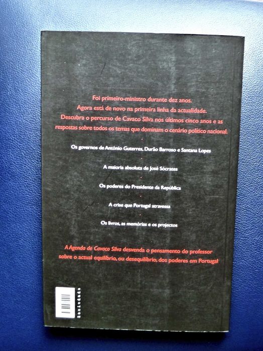 A AGENDA DE CAVACO SILVA
de Vítor Gonçalves Loureiro