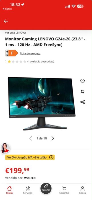 Lenovo 24” G24e-20