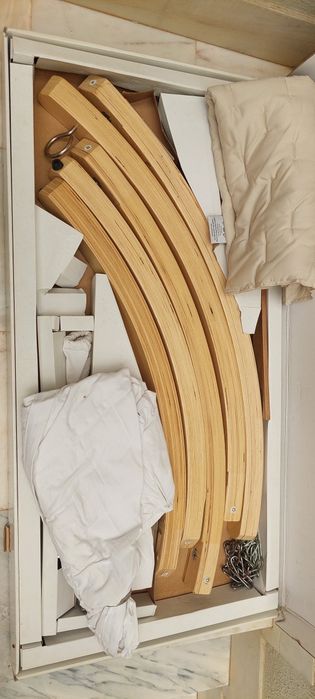 Baby hammock ainda na caixa