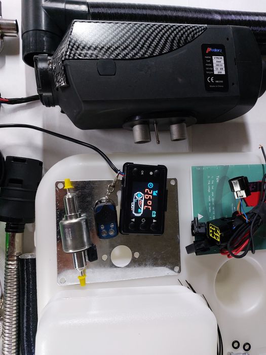 Автомобильний отопитель обогреватель Моноблок Сухой фен  Вебасто