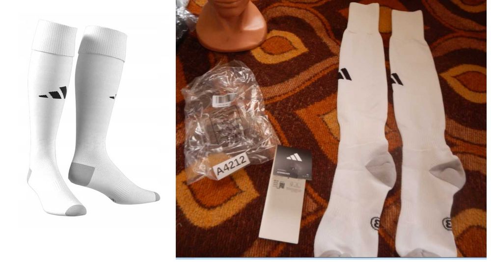 Wyprzedaż->A4212 Getry adidas Milano 23  rozm.. 40-42