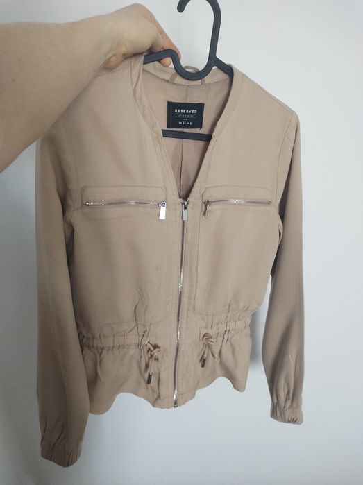 Kurtka wiosenna beżowa Reserved r. 34; XS