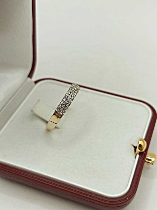 Złoty Pierścionek 9K 1,21 g