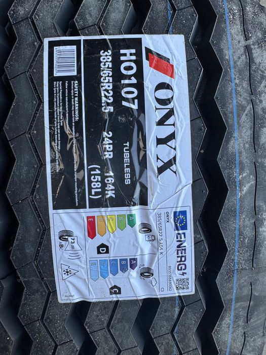 385/65 r22,5 Naczepa Onyx 24 PR