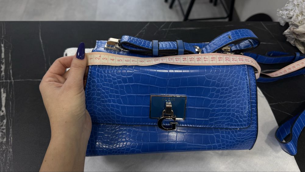 Новая сумка Guess синяя