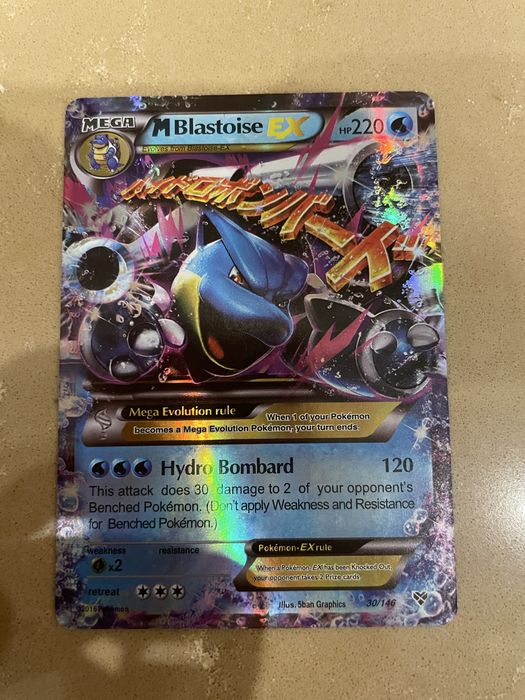 M Blastoise Ex 220hp