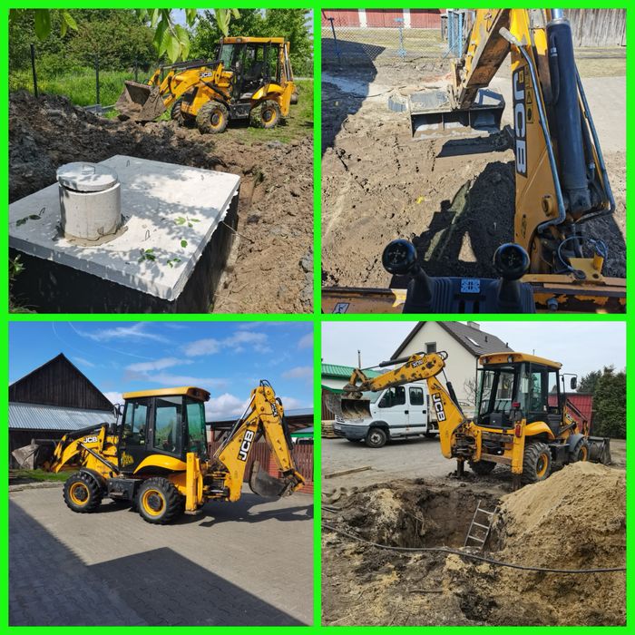 Roboty ziemne, usługi koparko-ładowarką,koparką,wywrotka,wykopy,ziemia