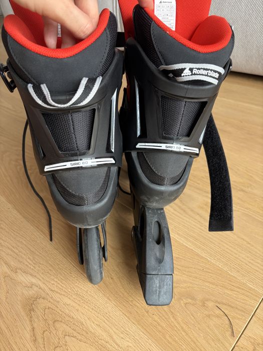 Rolki rollerblade sirio 80 roz. 45 + zestaw ochraniaczy z pokrowcem