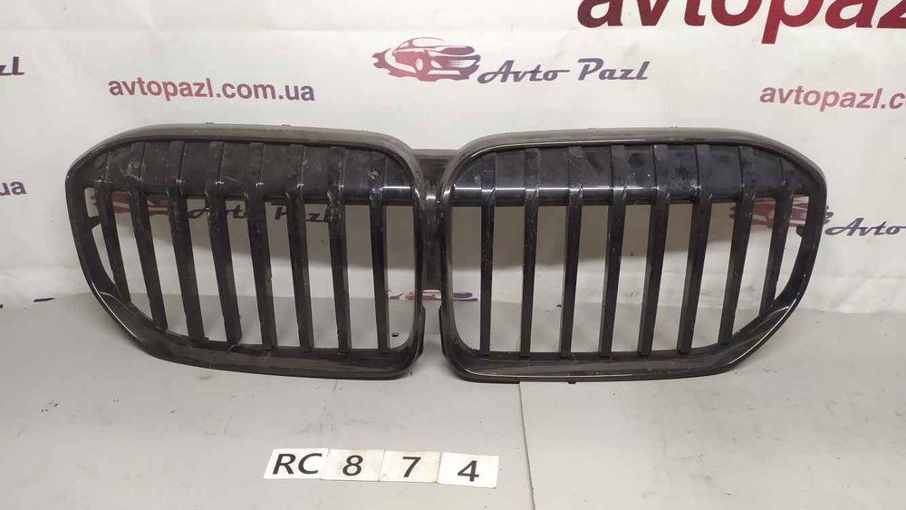 BMW 7 G11 15- решітка радіатора  RC0874 51138494817